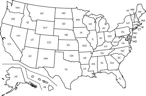 Download Blank Us Map Pdf Dolapmagnetbandco Blank Map Of Us States