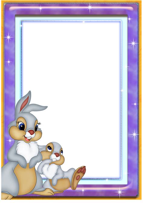 Printable easter cards by canva. Pin by Лариса on Рамки | Paper frames, Disney frames, Baby ...