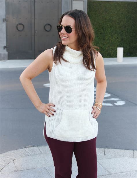 Summer Work Wear Sleeveless Sweater Lady In Violetlady In Violet