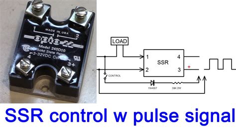 Solid State Relay Ssr Control With Dc And Ttl Pulse Signal Ac Motor