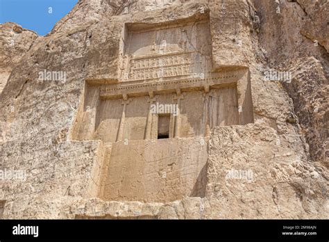 Persian King Tomb In Naqsh E Rostam Iran Stock Photo Alamy