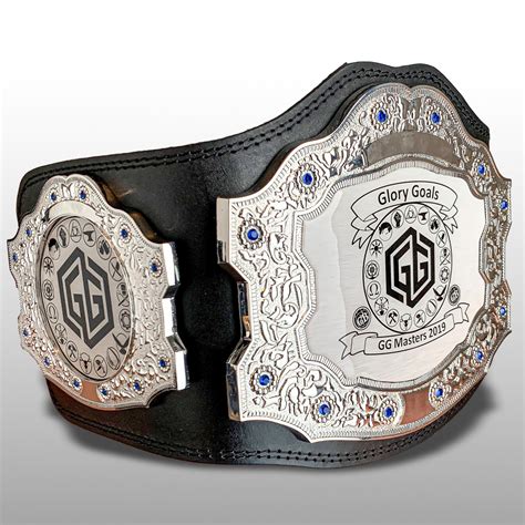 Custom Championship Belt J C Trophies