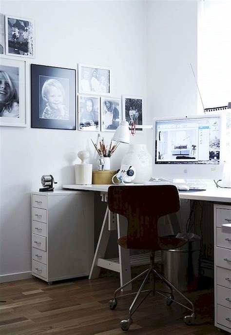 Awesome 60 Luxury Scandinavian Home Office And Workspace Style