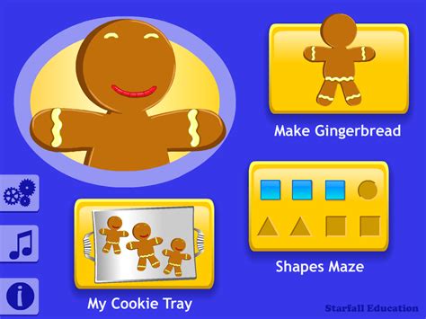 Appabled Starfall Gingerbread By Starfall Education Review