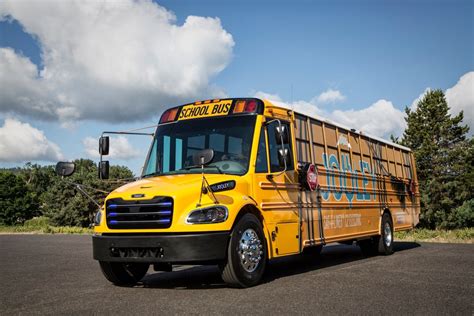 Los Clásicos Autobuses Escolares Amarillos Ahora Son Eléctricos Y Se