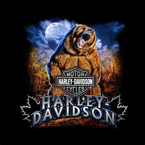 430 lithia rd, wytheville (va), 24382, united states. Harley-Davidson Grizzly Moon - Eternyl Studios Design Co.