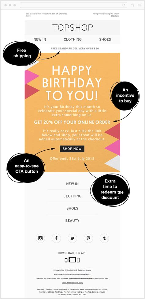 Birthday Emails Best Practices And Tips For Emails That Convert