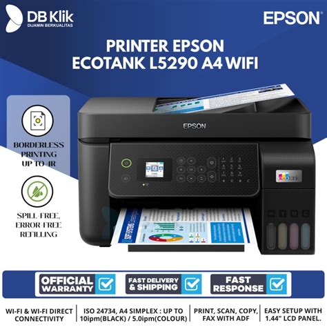 Printer Epson Ecotank L A Wifi L Ink Tank Printer With Adf