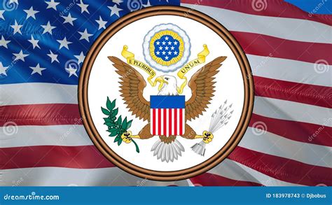 Great Seal Of The United States American Bold Eagle National Symbol
