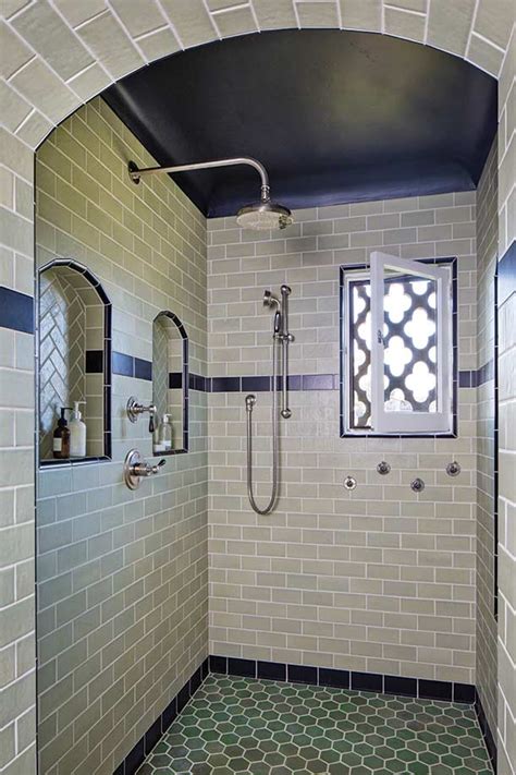 Bathroom Rain Tile Bathroom Master Bathroom Mediterranean Showers Mediterranean Style Tile