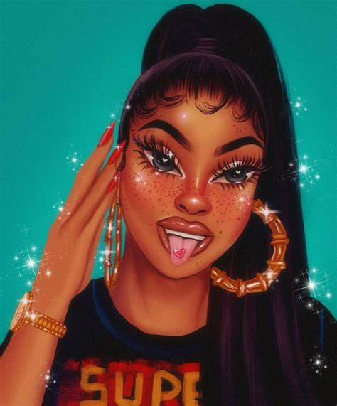 Kluv Art Print By 4everestherr X Small In 2020 Black Girl Art