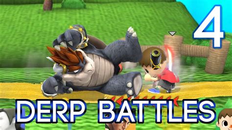 4 Derp Battles Super Smash Bros U W Galm And The Derp Crew 1080p