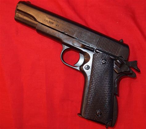 Replica M1911 Us Colt Hand Gun Pistol Denix Jb Military