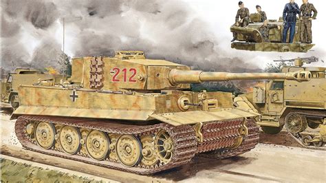 Tapeta Czo Gi Pz Kpfw Vi Ausf E Tiger I Rysowane Wojska X