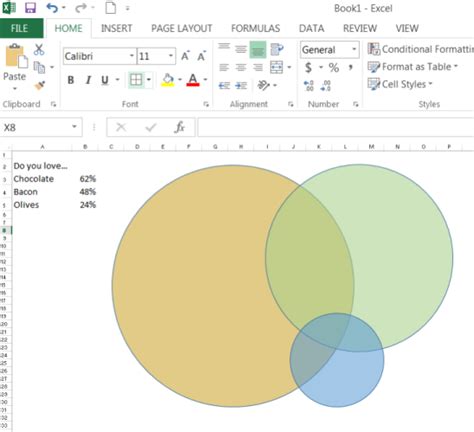 How To Make A Venn Diagram In Excel Wiring Site Resource