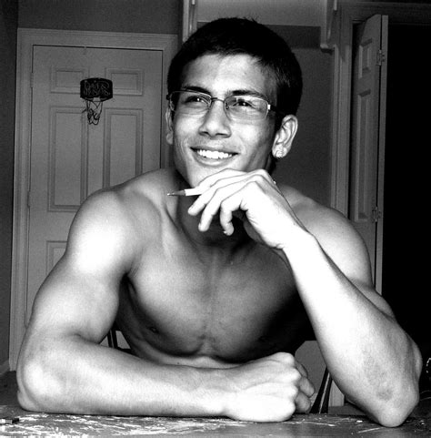 Michael A Hoffman Black And White Glasses Male Model Michael A Hoffman