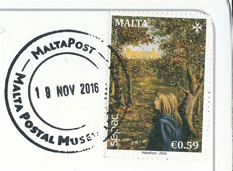 A Journey Of Postcards Filfla Islet Malta