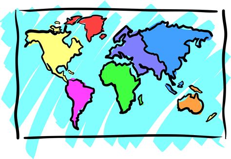 World Map Clipart