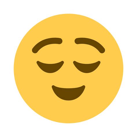 Relieved Face Emoji What Emoji 🧐