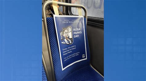 Rosa Parks Day Metro Honors Civil Rights Figure With Special Metrobus