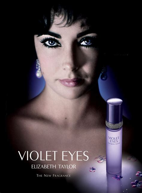 The Face Of Beauty Celebrity Fragrance Violet Eyes Perfume By Elizabeth Taylor For Women