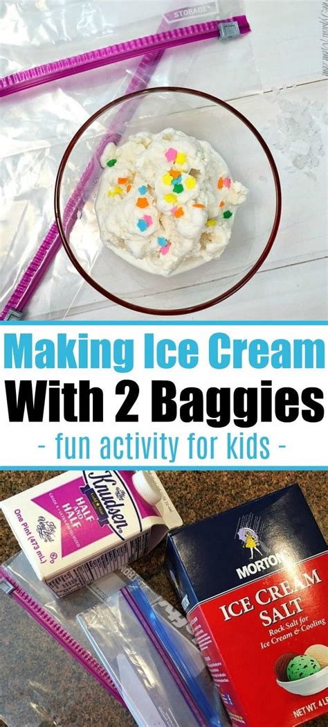 Now, all i need to do is go back through your blog and several others and. How to make ice cream at home using 2 bags!! It's an easy ...