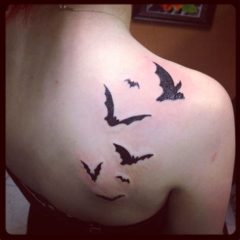 My Bat Tattoo When It Was Freshly Done By Raphael At Lucky Dice Tattoo