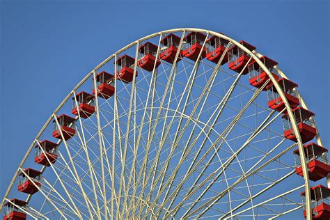 Chicago Ferris Wheel 2 Photograph By Robert Joseph Pixels