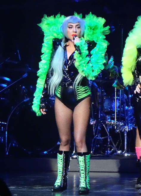 Lady Gaga Performingat The Park Theater In Las Vegas 32 Gotceleb