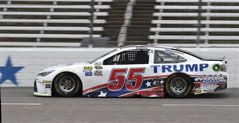 Sprint Cup Driver To Race Car With Donald Trump Paint Scheme At Texas Motor Speedway For The Win