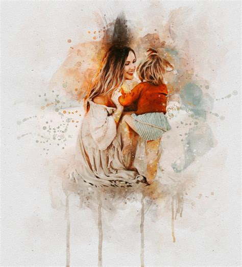 Mother Daughter Art Illustration Mom Ivette Landro