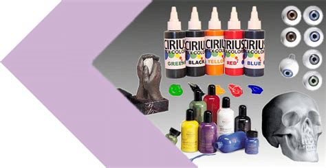 Art Supplies - Eyes, Body Parts, Makeup Supplies, Paints and Dyes