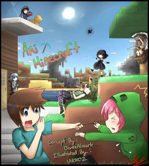 Animinecraft By Vikko2 On Deviantart Minecraft Anime Minecraft