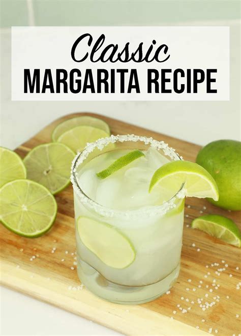 Classic Margarita Recipe Weekend Craft
