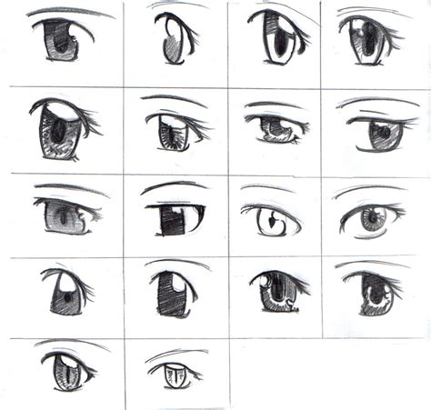 Anime Eyes Sketch At Explore Collection Of Anime