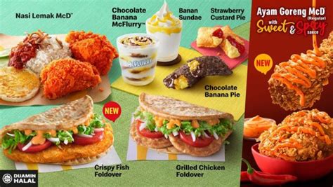 Mcdonald's has also introduced several special additions to the singapore menu, such as the salted egg york chicken burger in 2016, coupled with salt & pepper. FOOD Malaysia