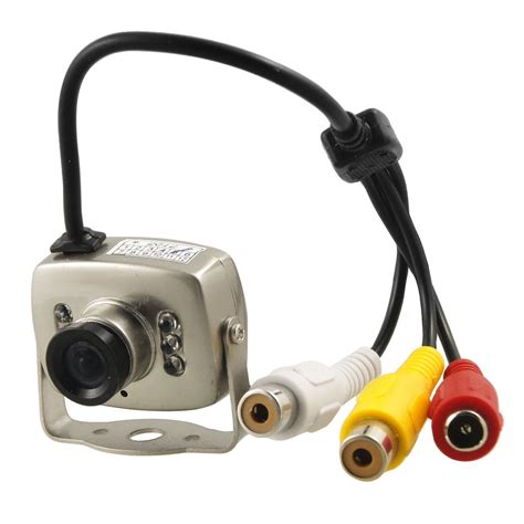 Security Cctv Gray 6 Leds Rca Wired Mini Camera W Support Walmart Canada