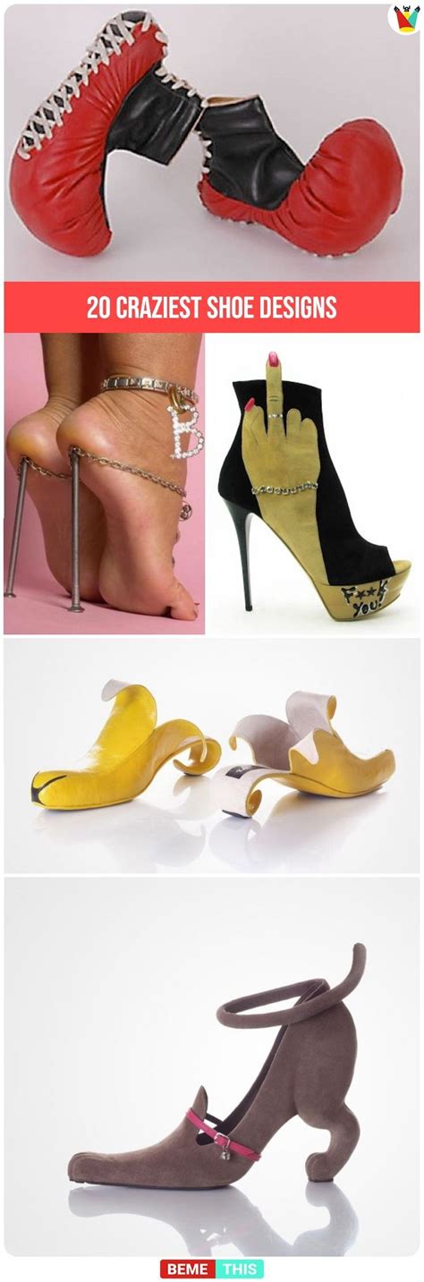 20 Craziest Shoe Designs Funny Funnyfashion Funnyshoes