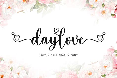 Daylove Font By Kammaqsum · Creative Fabrica