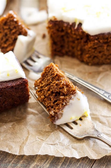 Gingerbread Cake With Lemon Cream Cheese Frosting Recipe Runner