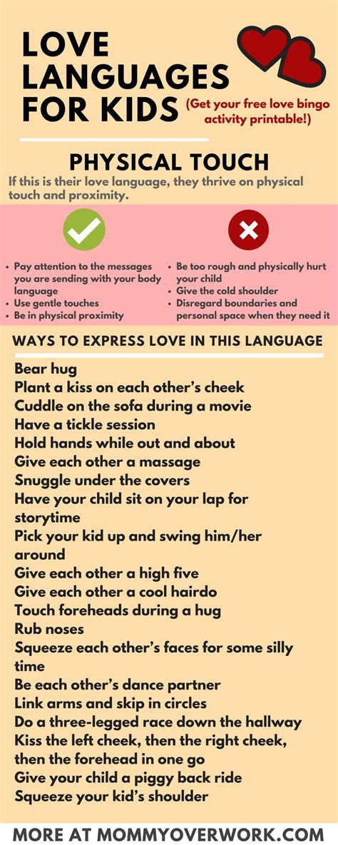5 Love Languages For Students Quiz Printable