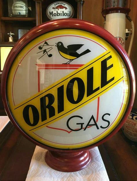 Rare Original Oriole Gas Globe Vintage Gas Pumps Old Gas Pumps Gas