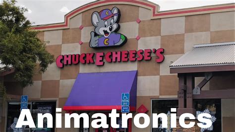 Chuck E Cheeses Mira Mesa Ca Animatronics Youtube