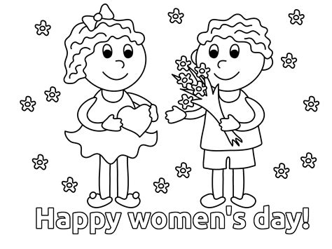 Woman Free Coloring Pages