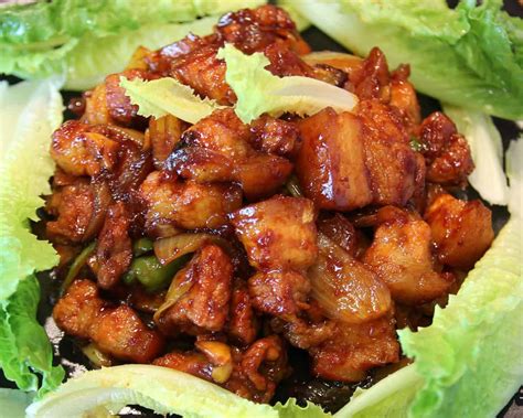 Korean Food Photo Spicy Stir Fried Pork