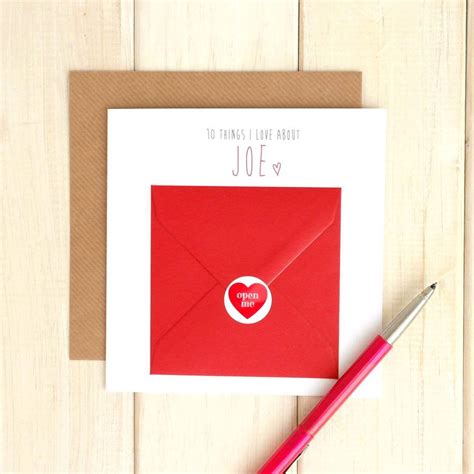 10 Things I Love About Personalised Greetings Card By Chi Chi Moi