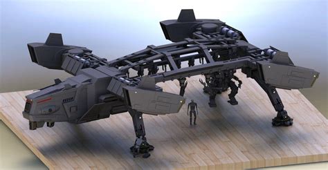 Ox Transporter W Repair Droid By Quesocito On DeviantArt Hover Bike