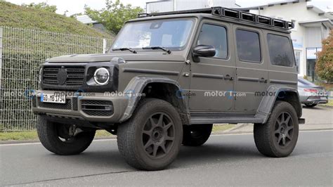 Mercedes Benz G Class Looks Back At Its Military Roots With Green Paint