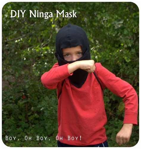 Beatnik Kids Diy Ninja Mask Uncategorized Tutorial Ninja Costume Dress