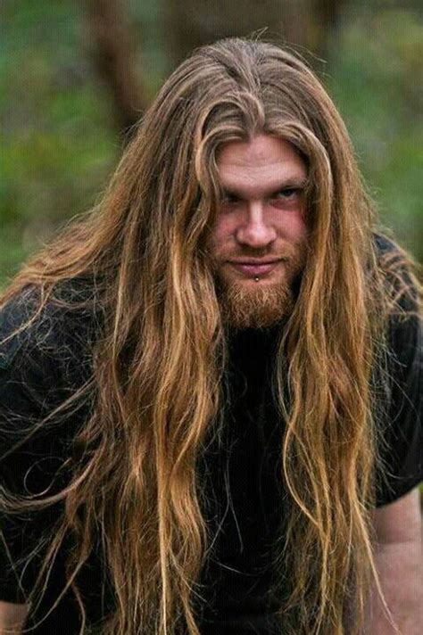Awesome Metalhead Long Hair Styles Men Long Hair Styles Long Hair Beard